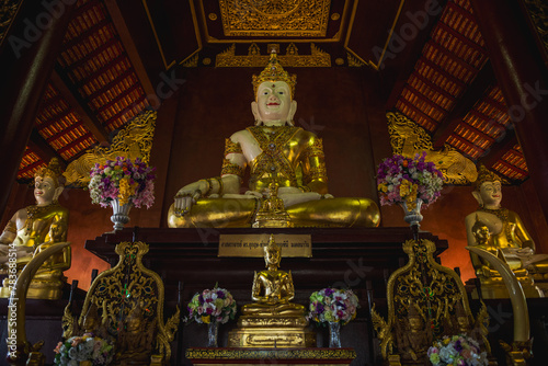 Buddha statue of Wat Rajamontean | Closer view
 (ID: 783688514)