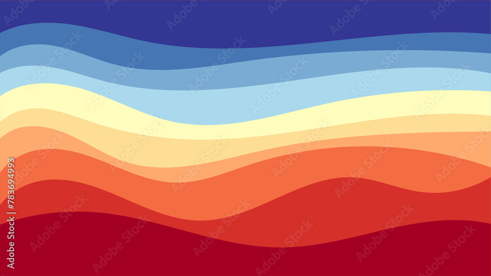 Fototapeta premium Ocean in Motion ( Wallpaper Design )