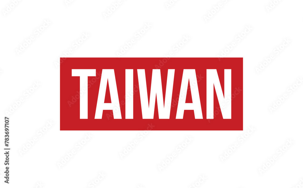 Taiwan Rubber Stamp Seal Vector Taiwan Rubber Stamp Seal Vector