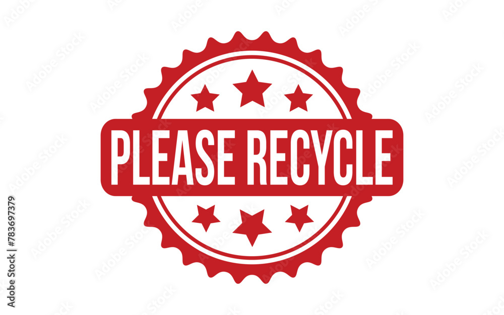 Please Recycle Rubber Stamp Seal Vector Please Recycle Rubber Stamp Seal Vector