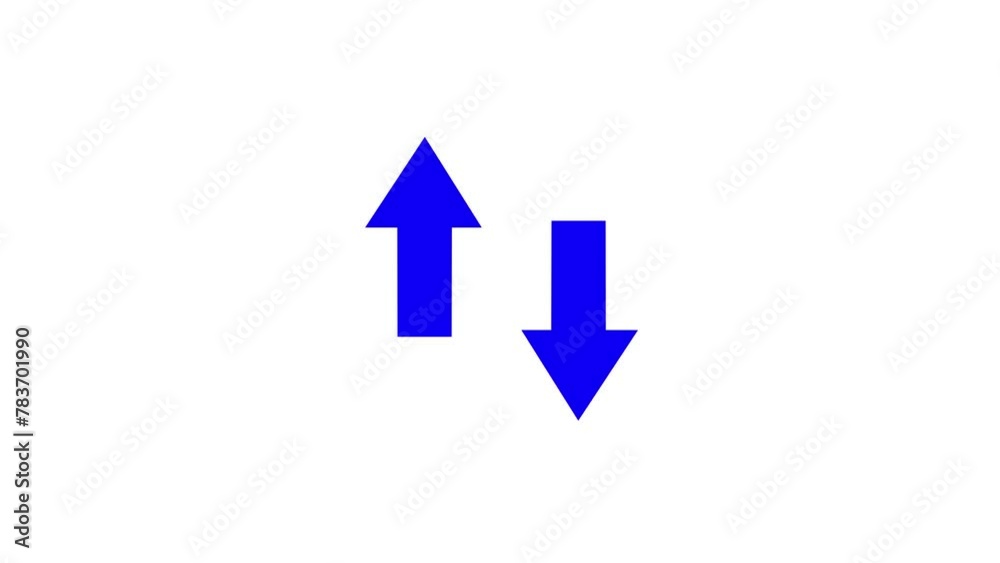 swipe up down animation. 4K silhouette up down arrows animation on the white background. up down arrow loading animation. Seamless loop. swipe up down animation. 4K silhouette up down arrows animation on the white background. up down arrow loading animation. Seamless loop.