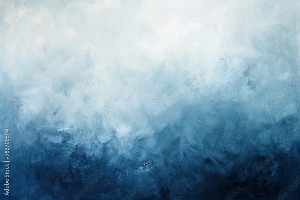 Abstract foggy texture, cool blue hues, minimalist and modern