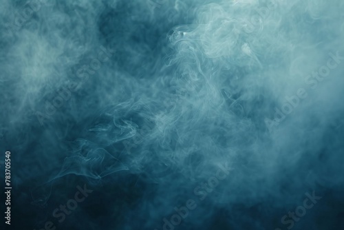 Abstract foggy texture  cool blue hues  minimalist and modern