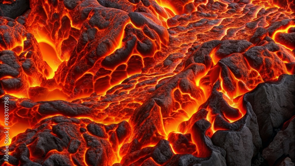 A high-resolution texture of lava