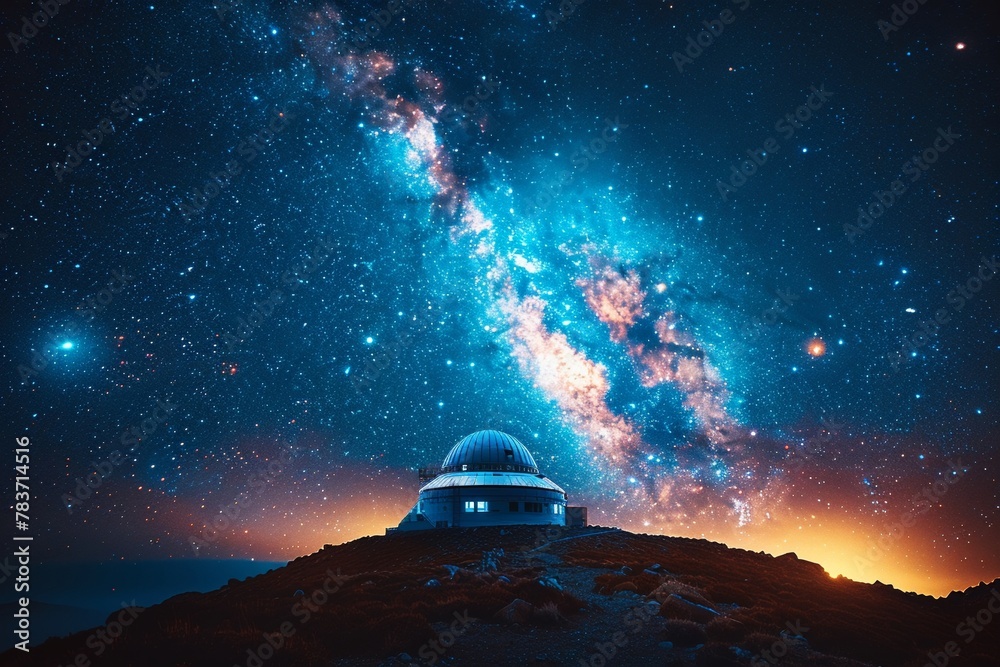 Interstellar observatory, watching supernovas, galaxies form through a quantum telescope Interstellar observatory, watching supernovas, galaxies form through a quantum telescope