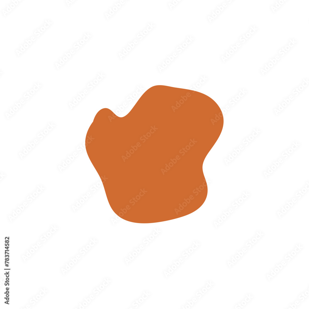 Abstract shape in boho style Abstract shape in boho style