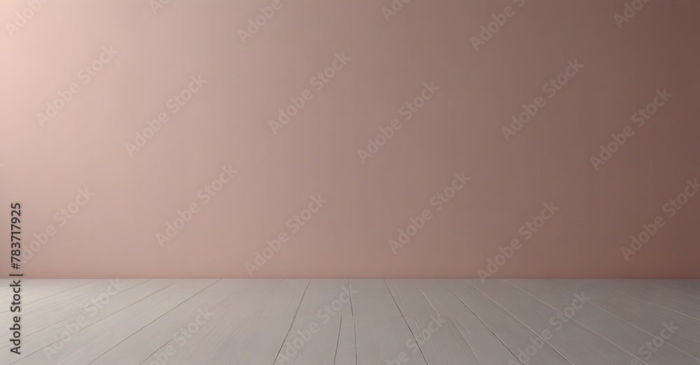 Minimal simple pink background with light and shadow for design or product presentation