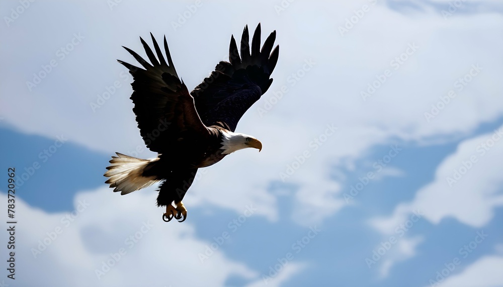 Obraz premium Eagle-in-the-sky