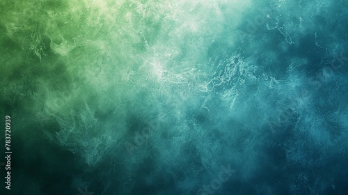 Blue green background, light gradient, creative wallpaper