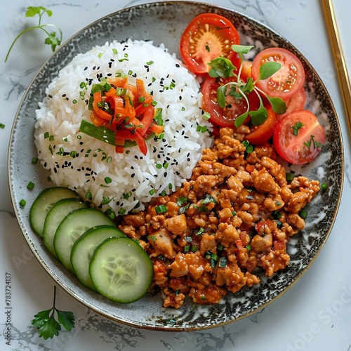Pad Krapow moo Thailand food