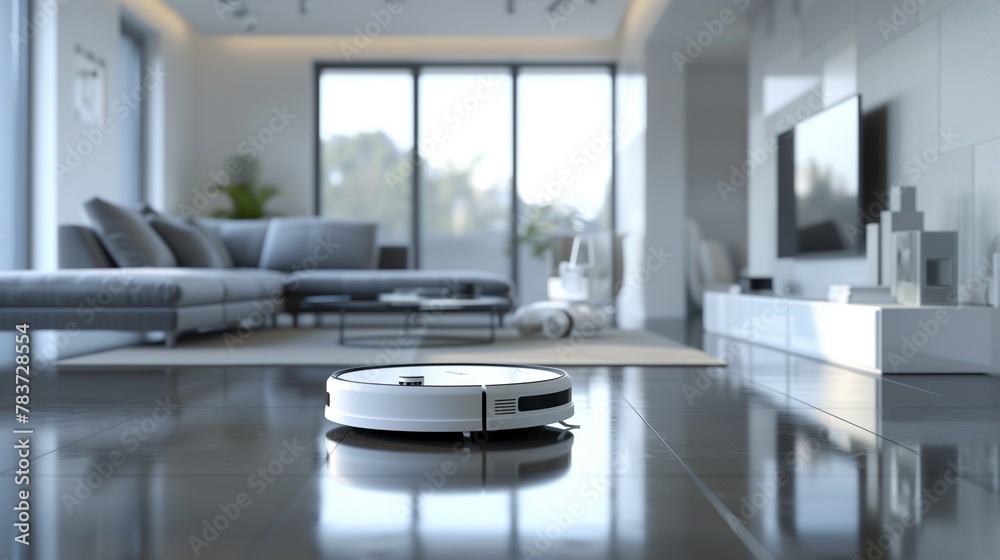 Robot mop cleaner helper housekeeping robotic assistant machine tecnology