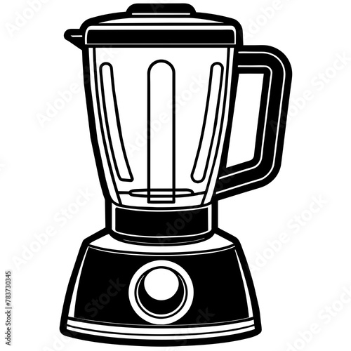 A blender logo icons vector illustration