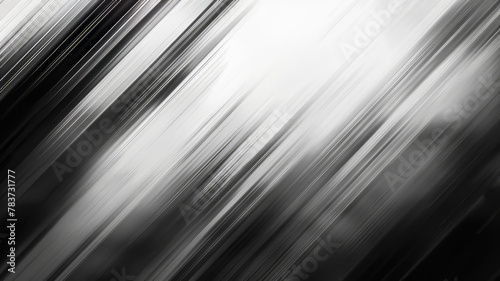 Blurry abstract lines, monochrome, sharp modern minimalism.