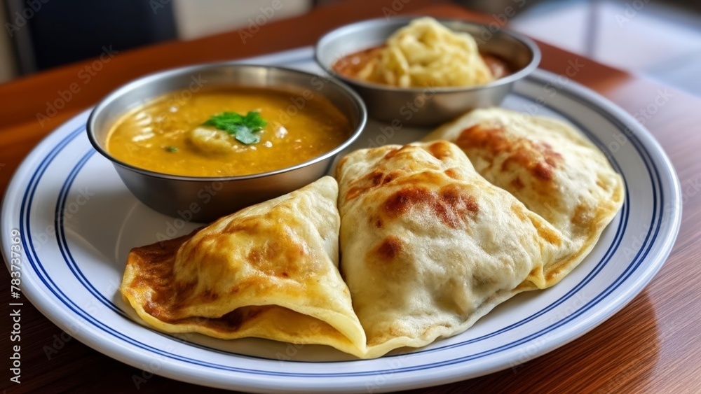 Delicious Indian cuisine ready to be savored Delicious Indian cuisine ready to be savored