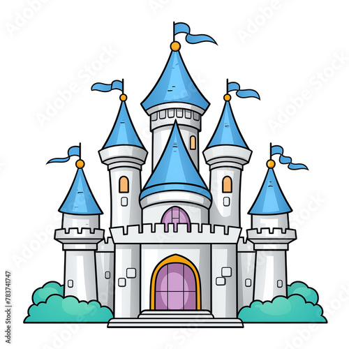 illustration of a castle