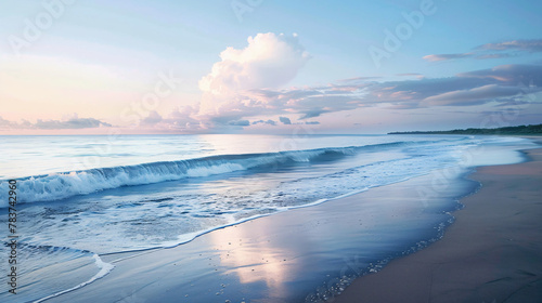 A serene coastal scene © Alizeh
