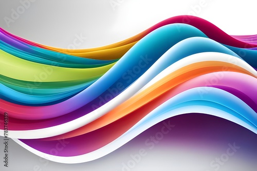 colorful waves abstract background  backgrounds 