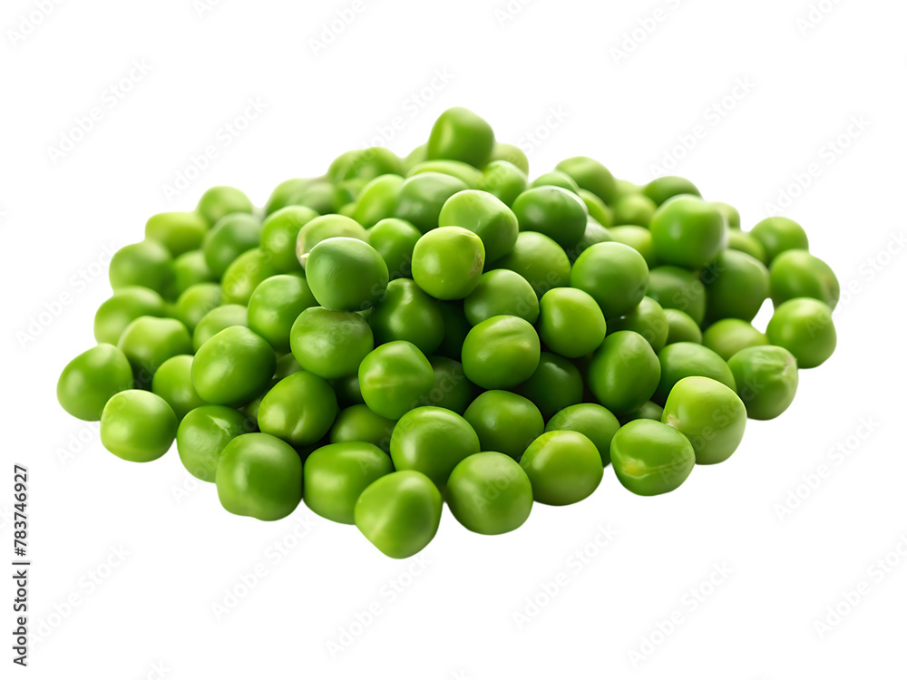 Peas isolated on transparent background Peas isolated on transparent background
