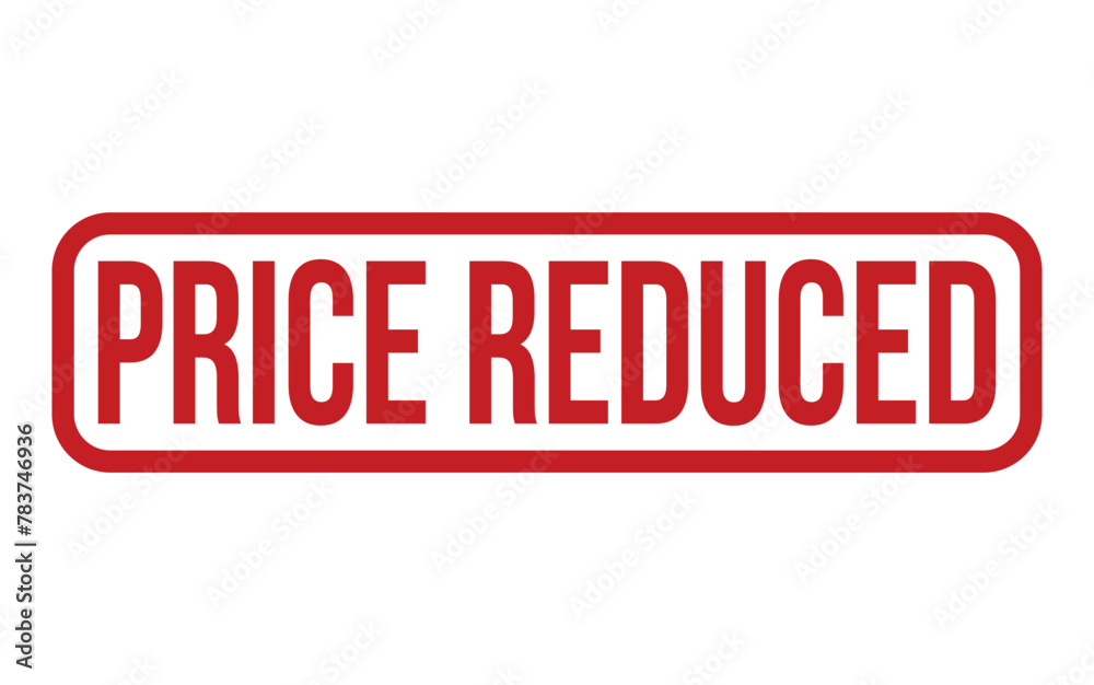 Price Reduced rubber grunge stamp seal vector Price Reduced rubber grunge stamp seal vector