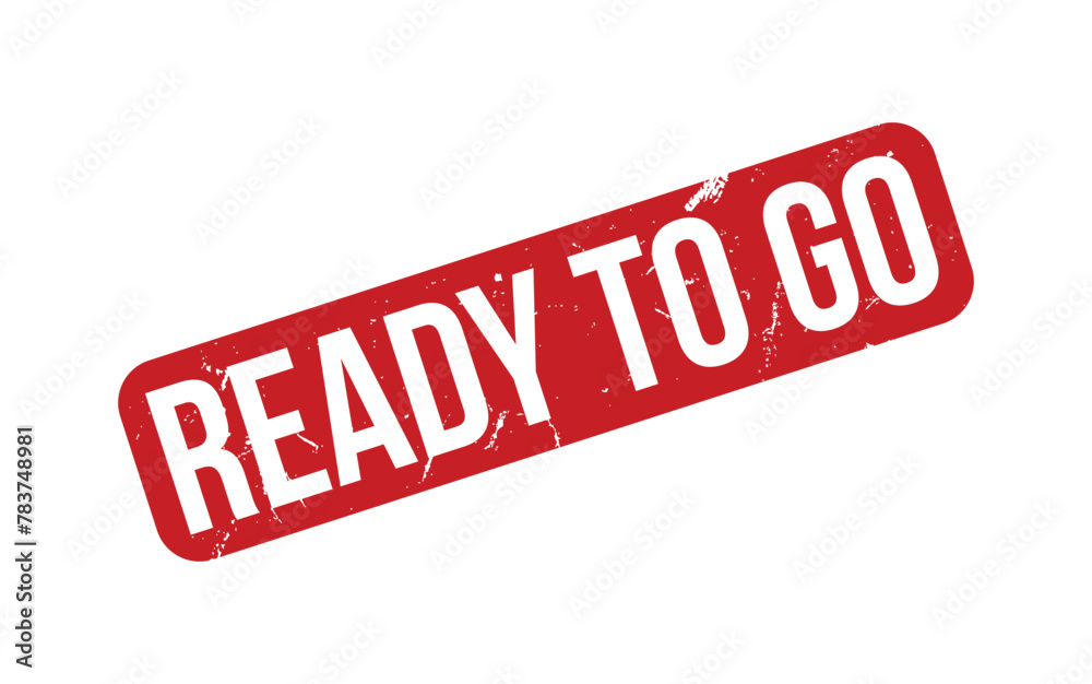 Ready To Go rubber grunge stamp seal vector Ready To Go rubber grunge stamp seal vector