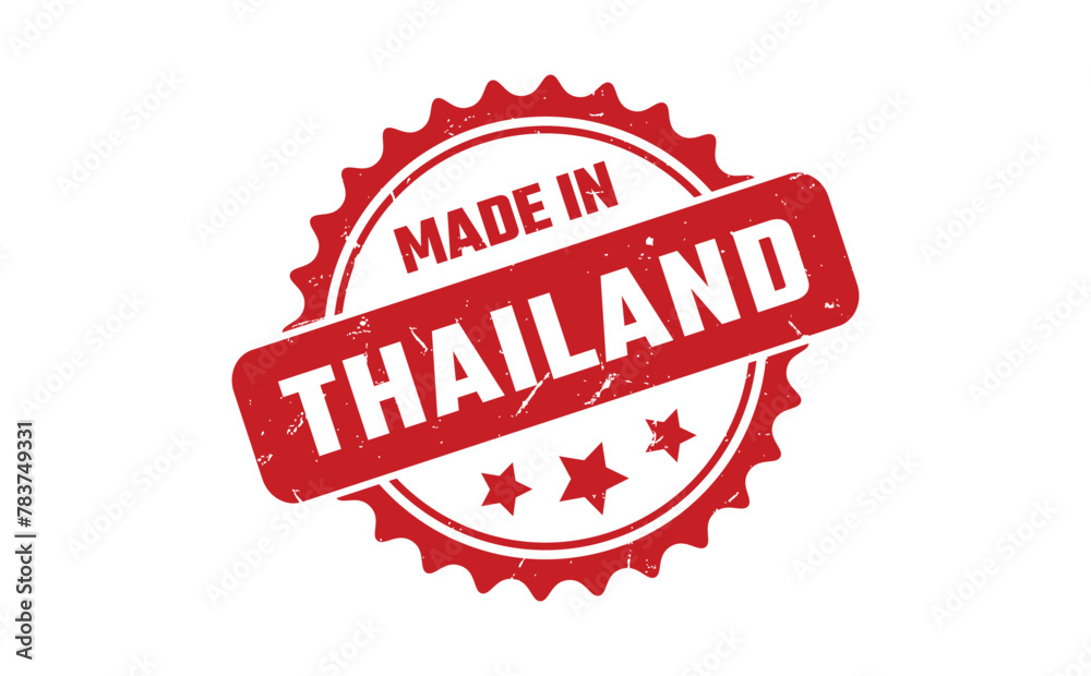 Made In Thailand Rubber Stamp Made In Thailand Rubber Stamp