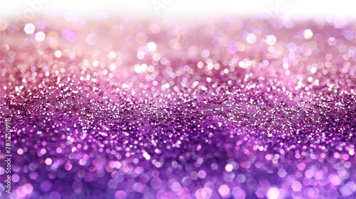 In a PNG illustration style, this design features purple glitters.