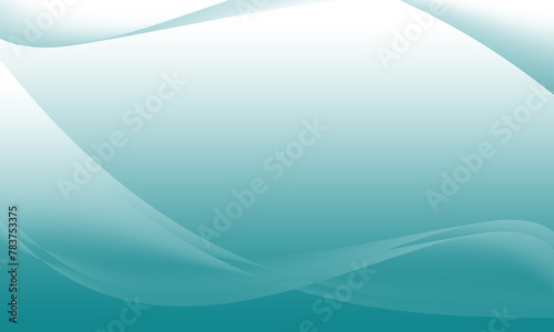 Abstract background of curved blue lines or layers on blue.