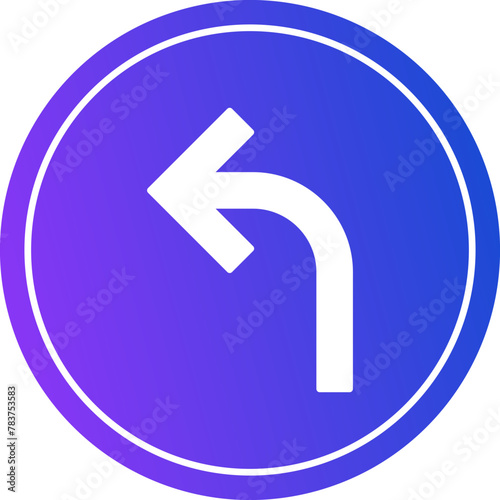 Turn Left Icon