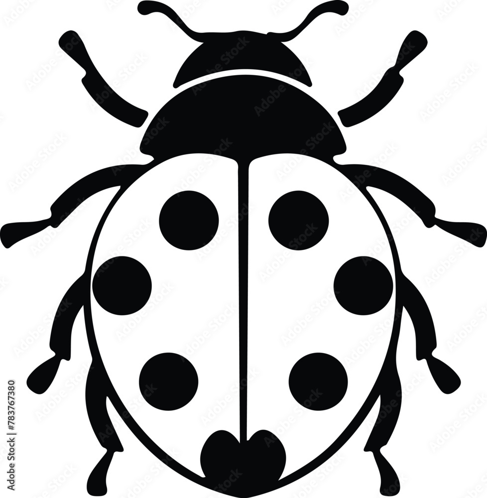 ladybug silhouette