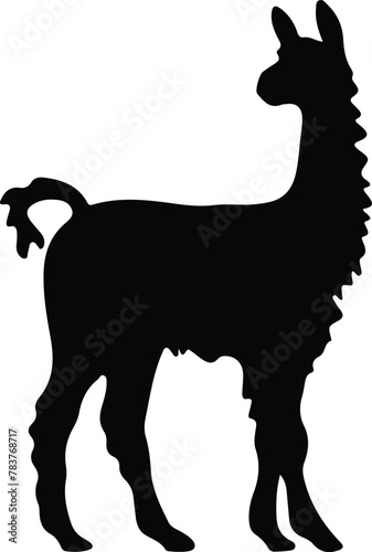 llama silhouette