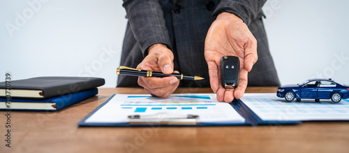 Car dealers facilitate insurance finance agreements, ensuring safety and security for clients. assist in buying, leasing, and selling vehicles, handling paperwork and signatures with professionalism.
