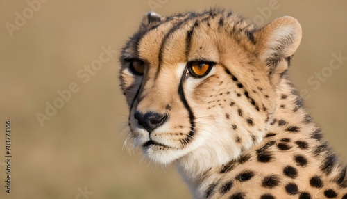 A-Cheetah-With-Its-Eyes-Narrowed-Focused-On-Its-T-