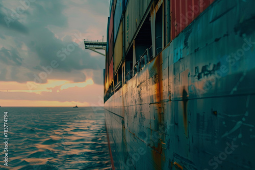 container ship photo