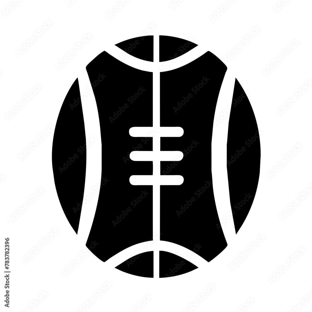 American Football icon vector graphics element silhouette sign symbol illustration on a Transparent Background American Football icon vector graphics element silhouette sign symbol illustration on a Transparent Background
