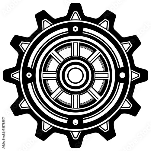 Steampunk gear - Vector - Vector art - Vector illustration - Vector design - Latest Vector - Ultimate Vector - Premium Vector - Vector pro