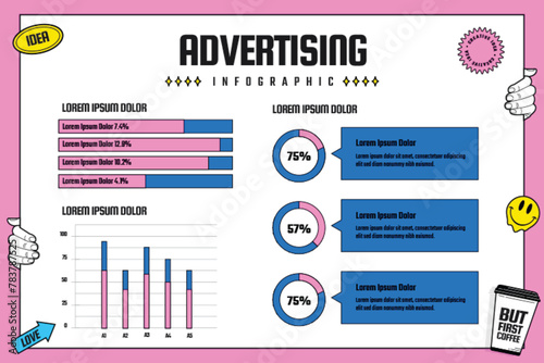 Advertising agency template design