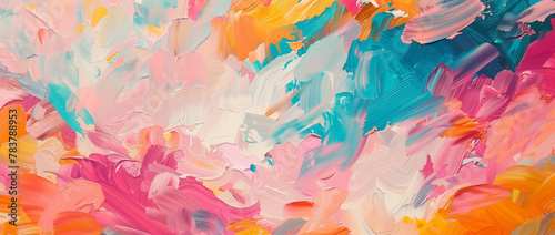 Carnival of Colors: Vibrant Abstract Acrylic Explosion for Energetic Backgrounds and Dynamic Creative Designs