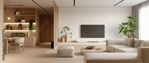 modern living room interior