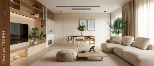 modern living room interior