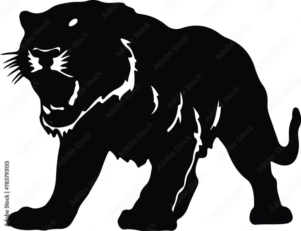 Smilodon silhouette