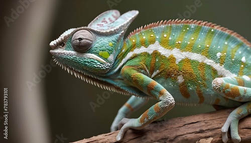 A-Chameleon-With-Its-Skin-Resembling-The-Texture-O- 3 © Sahir