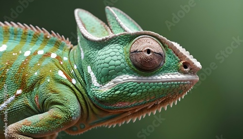 A-Chameleon-With-Its-Eyes-Moving-Independently-To- 2 © Minha