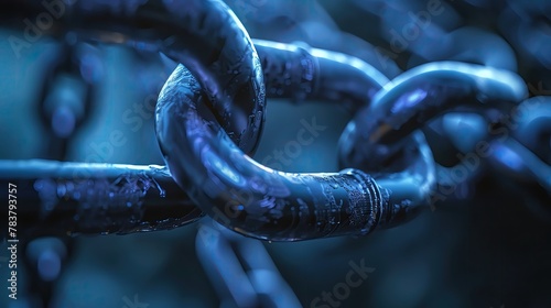 Blockchain Security, unbreakable chains of trust, relief in digital safety, nights secure embrace