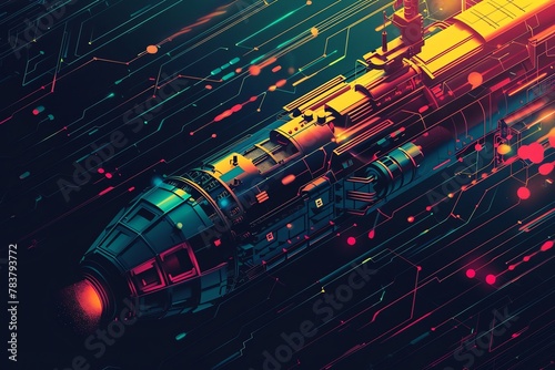 Steampunk submarine voyage, Undersea exploration, Mechanical and adventurous, Ocean depths