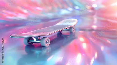 Urban skatepark, youth culture, skateboarding tricks, dynamic and rebellious