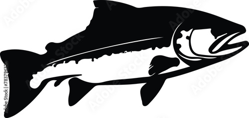 trout silhouette