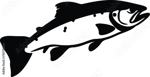 trout silhouette