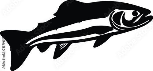 trout silhouette