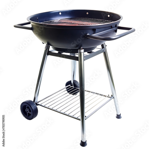 BBQ Grill 3D rendering isolated on white background