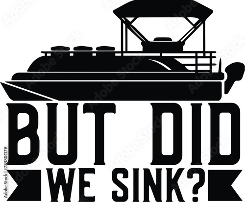 But did we sink